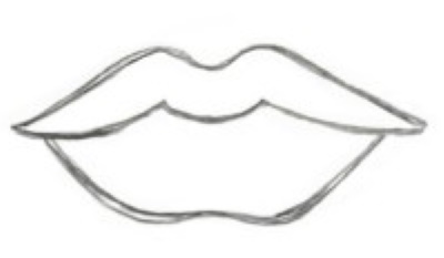 Lippen zeichnen mit Bleistift Schritt für Schritt für Anfänger