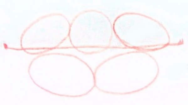 Lippen zeichnen mit Bleistift Schritt für Schritt für Anfänger