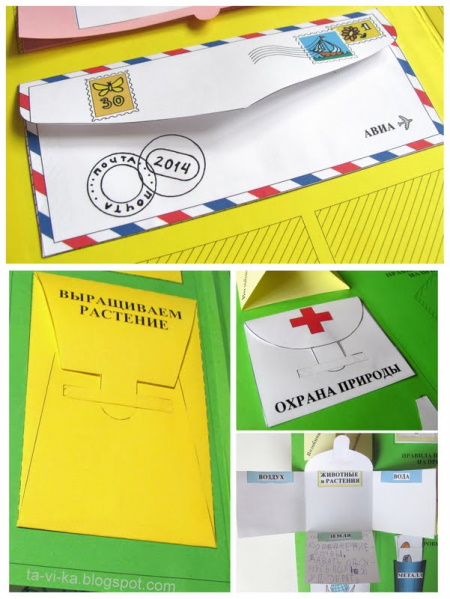 So erstellen Sie Schritt für Schritt ein Lapbook mit Ihren eigenen Händen aus Filz, Pappe, Ordner