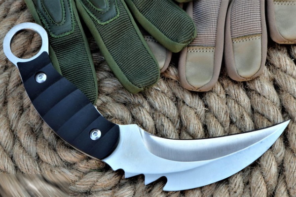 Karambit aus Pappe. Wie man mit eigenen Händen ein Messer herstellt