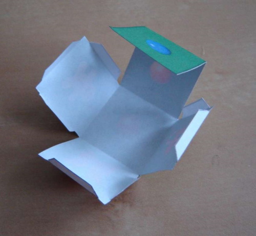 Papierwürfel: Diagramm, Anleitung, Vorlage zum Drucken