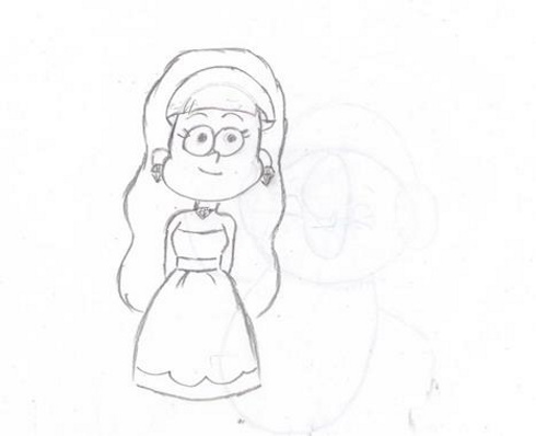 Disegni facili da schizzi di Gravity Falls