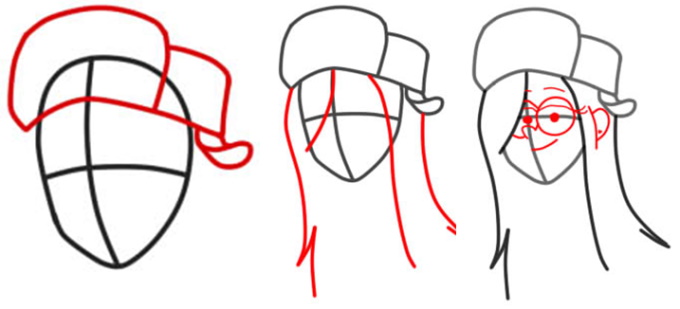 Disegni facili da schizzi di Gravity Falls
