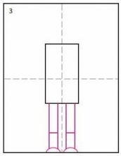 Nussknackerzeichnung für Kinder der 1.-2.-3. Klasse mit Bleistift auf Noten