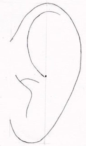 Orecchio - disegno passo dopo passo per bambini con matita