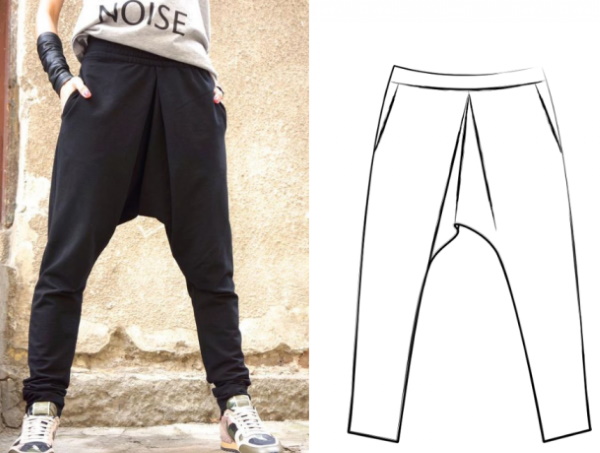 So messen Sie die Schrittlänge bei Hosen, Overalls und Shorts