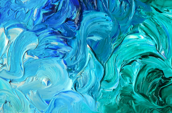 So machen Sie türkisfarbene Farbe aus Acrylfarben, Gouache, Aquarell, Bleistiften