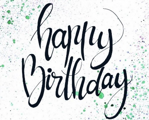 Schöne Aufschrift „Happy Birthday to you/me“ in Bleistift. Vorlagen