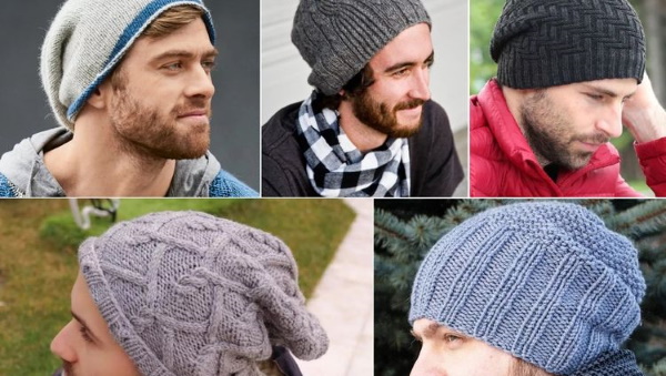 Beanie-Mütze gestrickt. Strickanleitungen, Modelle für Damen