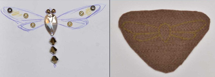 Perlenbrosche für Anfänger. MK, Vorlagen, Diagramme mit Fotos