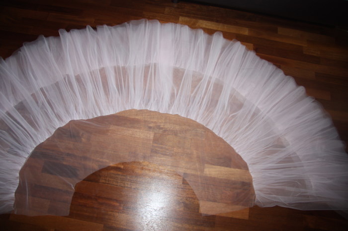 Wie man mit eigenen Händen einen Petticoat aus Tüll für einen Sonnenrock, einen Halbsonnenrock näht
