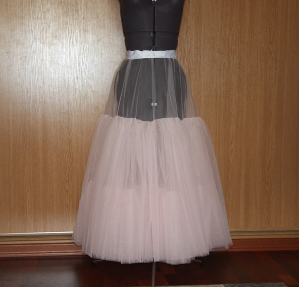 Wie man mit eigenen Händen einen Petticoat aus Tüll für einen Sonnenrock, einen Halbsonnenrock näht
