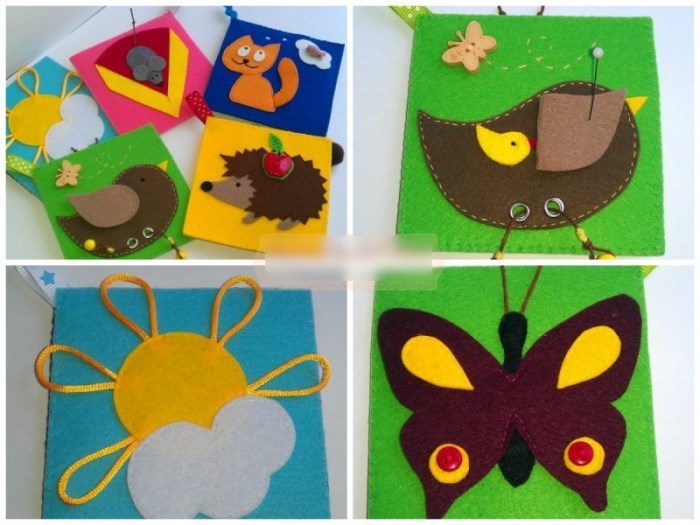 So erstellen Sie mit Ihren eigenen Händen ein Babybuch für den Kindergarten