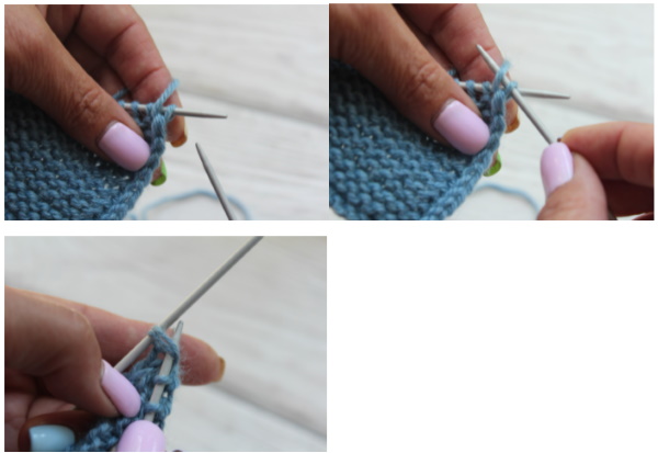 So stricken Sie eine Randschlaufe mit Stricknadeln für Anfänger