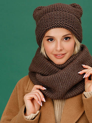 Krausrippenstricken. Muster und Beschreibungen zum Stricken im Kreis ohne Naht oder Verbindung