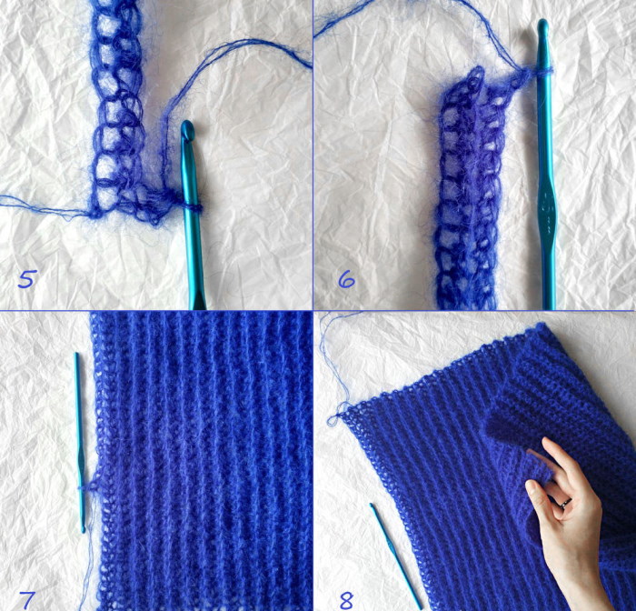 So stricken Sie eine Takori-Mütze aus Mohair, Angora oder Häkeln. Schema, Beschreibung