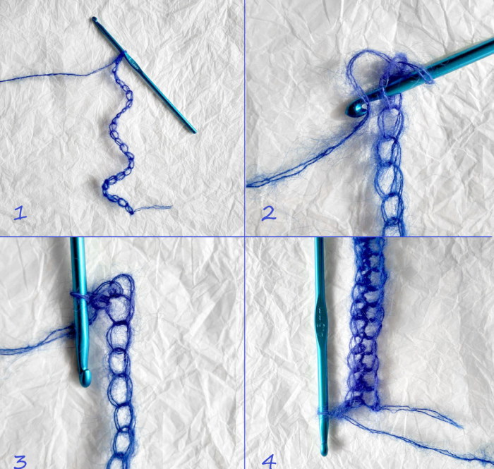 So stricken Sie eine Takori-Mütze aus Mohair, Angora oder Häkeln. Schema, Beschreibung