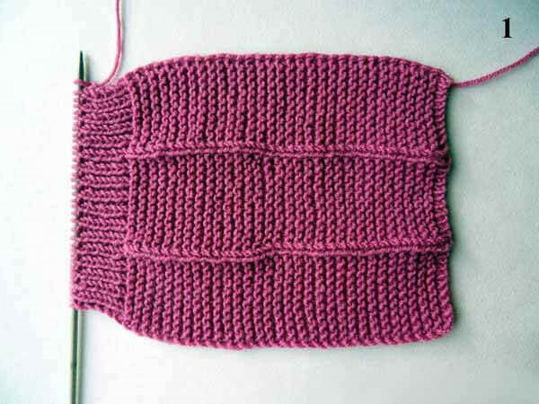 Gestrickte Hausschuhe für Anfänger Schritt für Schritt mit Beschreibung