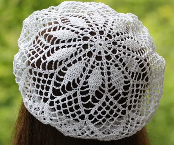 So stricken Sie eine Damenbaskenmütze mit Stricknadeln. Schemata mit Beschreibung Sommer, Winter