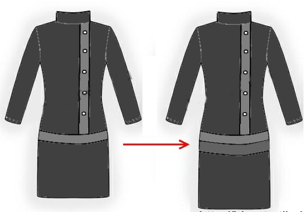 Come allungare un vestito corto con le proprie mani. Idee, foto