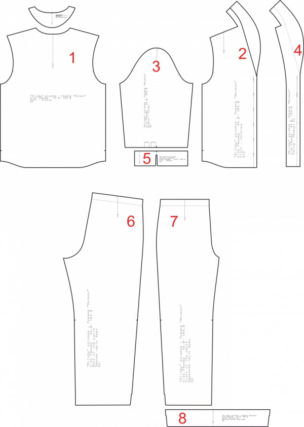 Damenpyjama mit Shorts. Muster: Seide, Baumwolle, Spitze mit T-Shirt, Top, Hemd