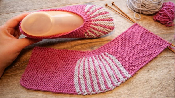 Schritte. Schnell auf 2 Nadeln stricken, Beschreibung für Anfänger