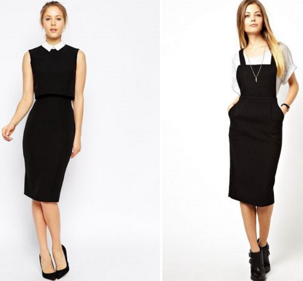 Damen Sommerkleid fürs Büro, handgefertigt. Schnittmuster, wie man näht