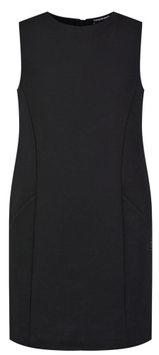 Damen Sommerkleid fürs Büro, handgefertigt. Schnittmuster, wie man näht