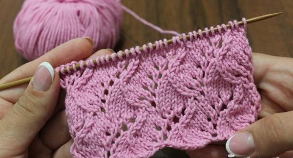 Stricknadeln mit Maschenmuster. Schemata und Beschreibung für Anfänger