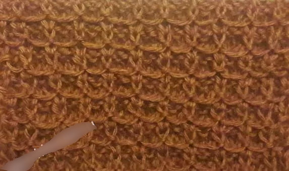 Waffelmuster stricken. Schema und Beschreibung