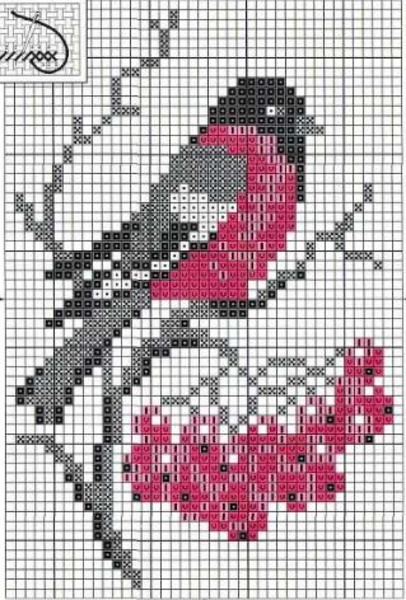 Stickerei auf gestrickten Fäustlingen mit Wollfäden. Meisterklasse