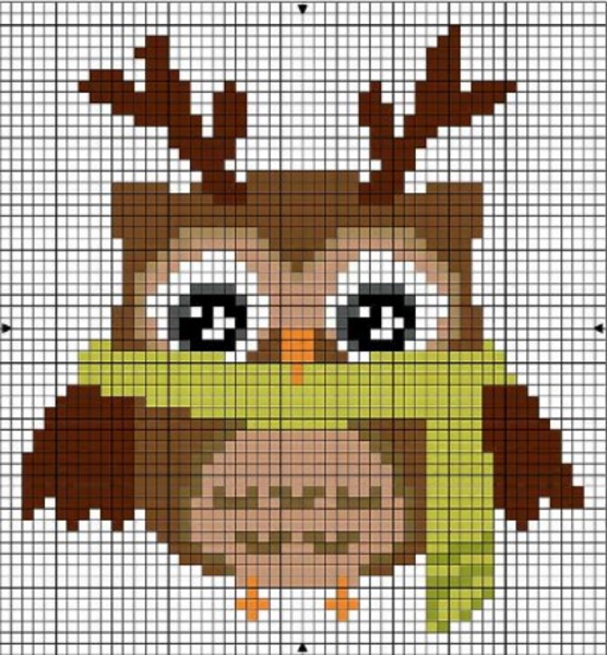 Stickerei auf gestrickten Fäustlingen mit Wollfäden. Meisterklasse