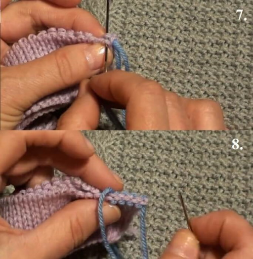 Overlockstich beim Häkeln Schritt für Schritt