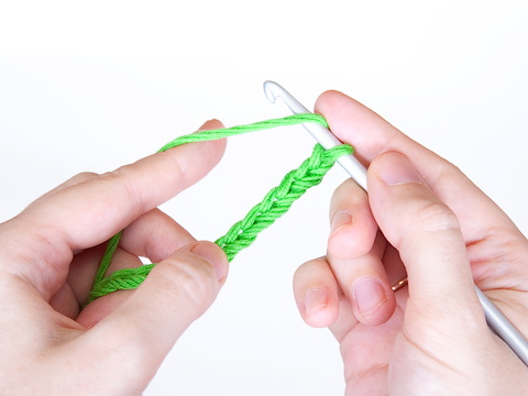 Üppige Häkelsäule. Strickanleitung, Diagramm und Erklärung