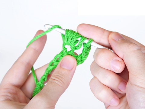 Üppige Häkelsäule. Strickanleitung, Diagramm und Erklärung