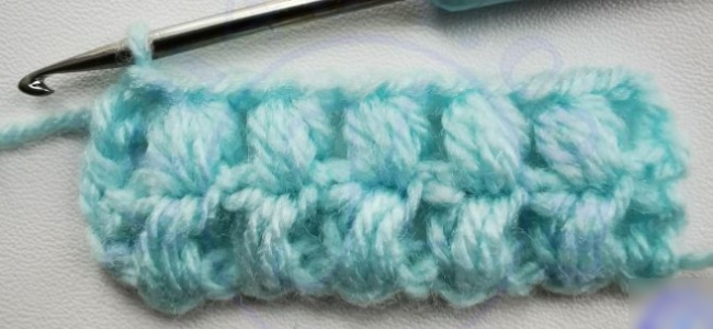 Üppige Häkelsäule. Strickanleitung, Diagramm und Erklärung