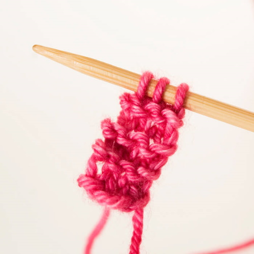 Schal Gefrorene Blätter. Strickmuster und Beschreibung