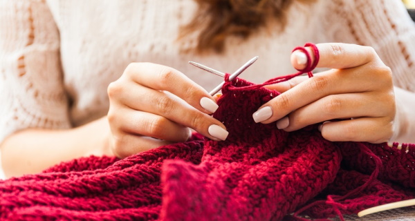 Stricken von Grund auf lernen. Unterricht für Anfänger