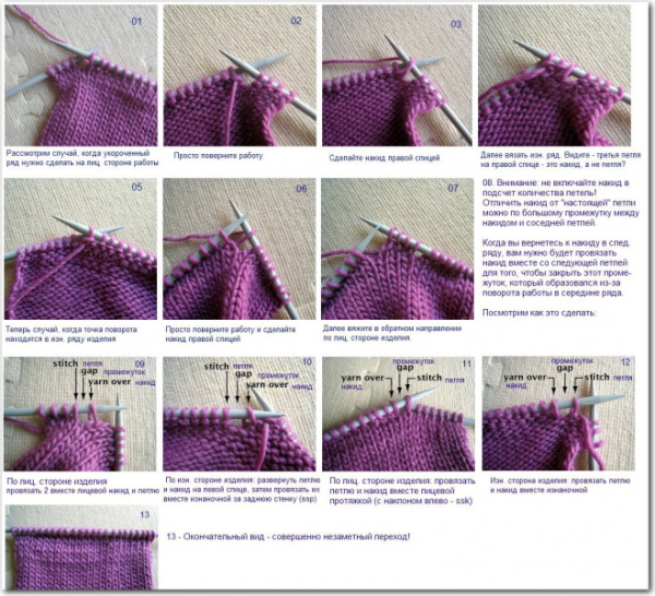 Einfaches Jacquard-Strickmuster für Anfänger in Runden