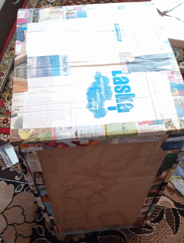 Spielzeugkiste aus einer Kiste. So machen Sie es selbst, Abmessungen, Fotos
