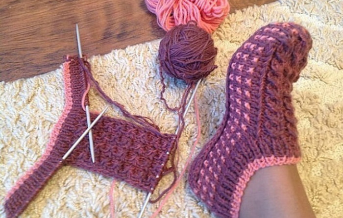 Die einfachste Möglichkeit, Füßlinge zu stricken