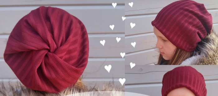 DIY gestrickte Beanie-Mütze