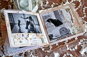 Album di scrapbooking fai da te per foto