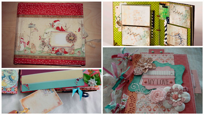 Scrapbooking-Album zum Geburtstag