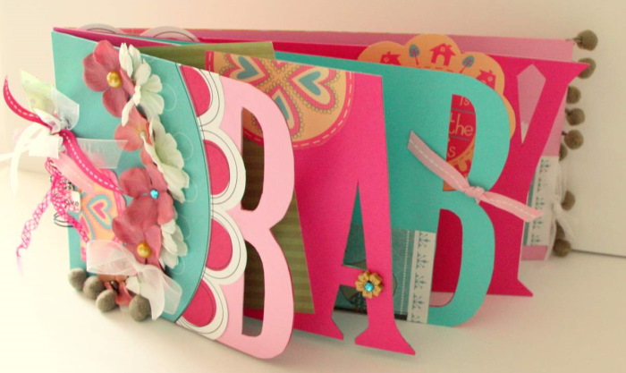 Scrapbook-Album im europäischen Stil