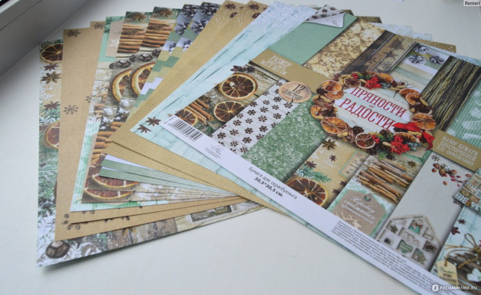 Scrapbooking-Papier: Was kaufen, Sets, Preis