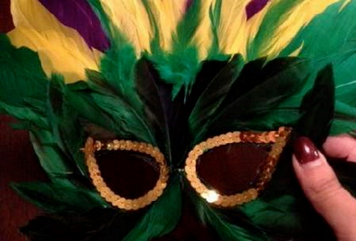 DIY Papiermaske für Kinder