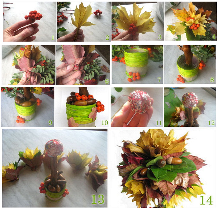 Herbstliches Papierbasteln. Herbstformschnitt