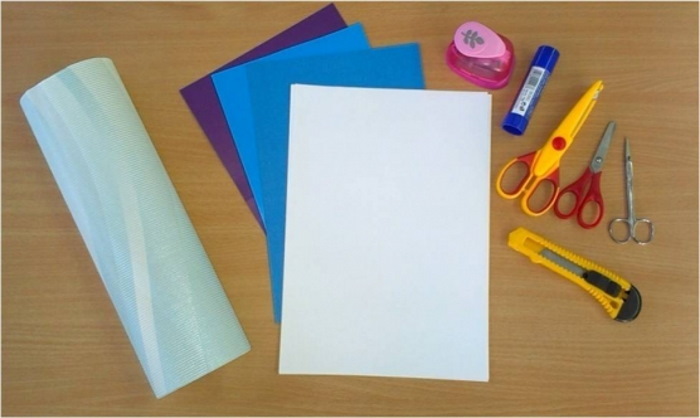 Volumetrische Postkarte Schiff. Werkzeuge