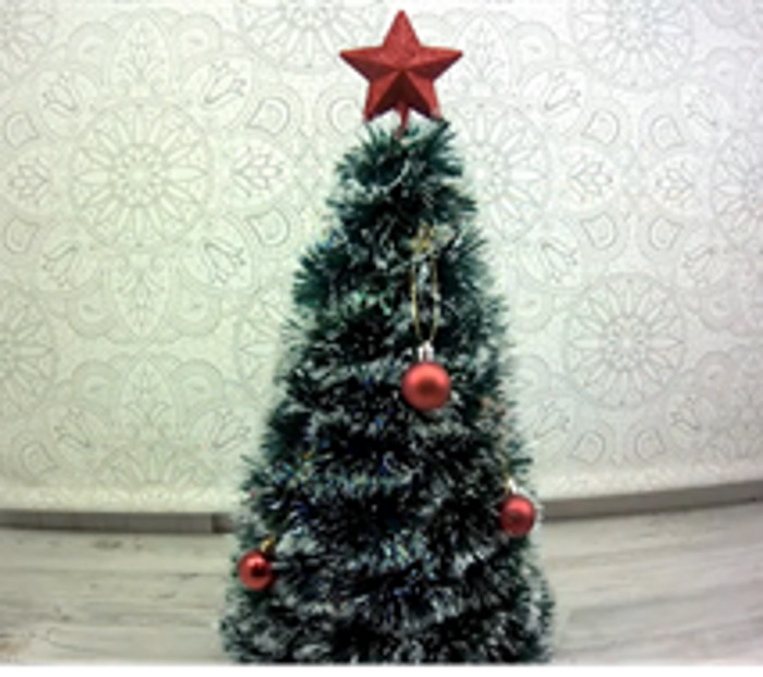 Weihnachtsbaum (Tannenbaum) Neujahrshandwerk mit eigenen Händen